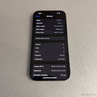 iPhone 14 Pro 128GB, 12 měsíců záruka, eSIM - 7