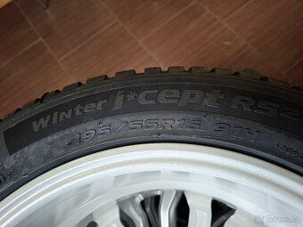 Nový orig. zimní komplet Renault ZOE - 195/55 R16 silver - 7