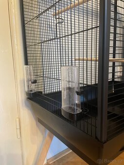 Prodám klec pro papoušky Zolux Neo - 7