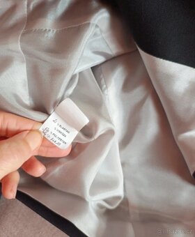 Krásné dámské černé sako v.44 - 7