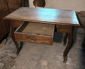 Historický, starožitný stůl 1. Republika - 7
