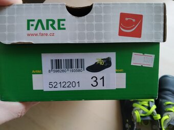 Kožené celoroční boty Fare bare vel 31 - 7