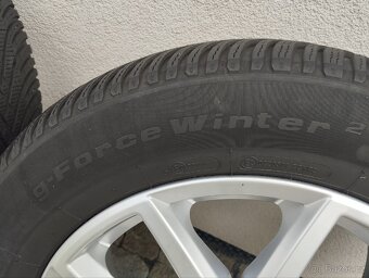 ALU Dezent 5x112 r17x7,5j ET 40, 235/55/17 zimní - 7