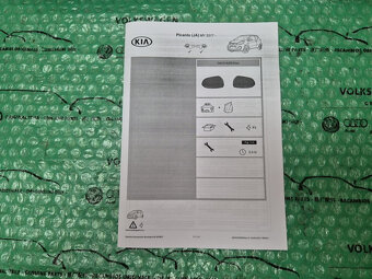 kryty vnějších zrcátek černé Kia Picanto (JA) G6431ADE00BL - 7