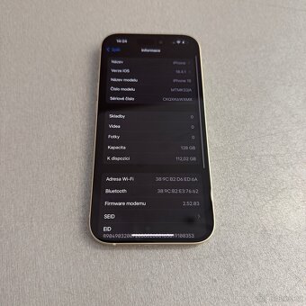 iPhone 15 128GB žlutý, bez škrábance, 12 měsíců záruka - 7