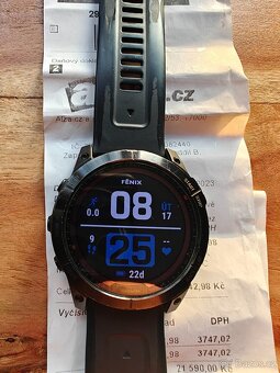 Garmin Fenix 7X Sapphire Solar Titanium Black - 7