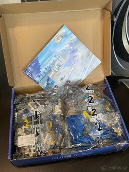 Dětská stavebnice Letadlo s terminálem 711 dílků B0D3KV44NQ - 7