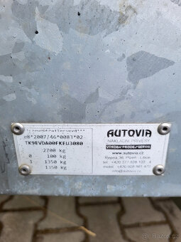 Skříňový přívěs AUTOVIA VER 2,7T - 7