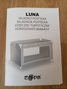 Rozkládací postýlka včetně matrace a peřinky - 7