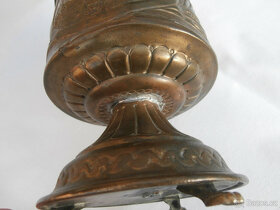 Starožitný pohár, váza, nádoba za 500 kč včetně zaslání - 7