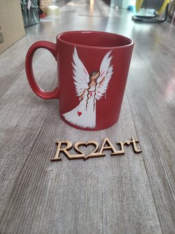 Různé andělské hrnky ,obrázky... - 7