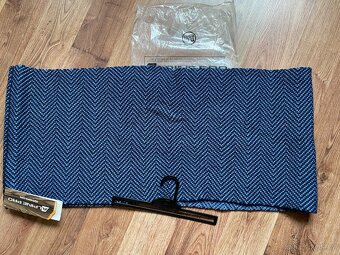 Nová unisex kruhová šála Alpine Pro - modro-černá - 7