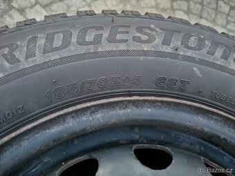 185/70/14 zimni pneu BRIDGESTONE CONTI FALKEN 185/70 R14 - 7