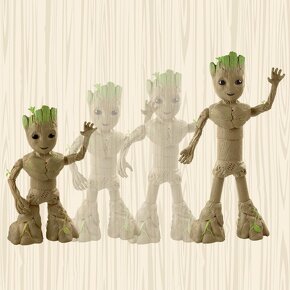Marvel - Interaktivní, akční figurka Groot. Se zvuky a tance - 7