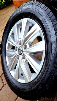alu R17 5x120 orig. VW Crafter, pneu 235/60C, ako NOVÉ - 7