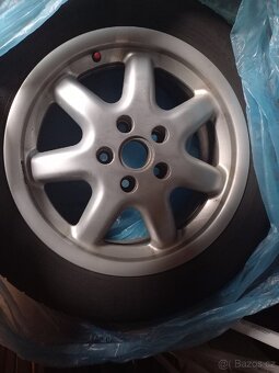4x alu kola 5x112 r16 + letní pneu 225/55 R16 - 7