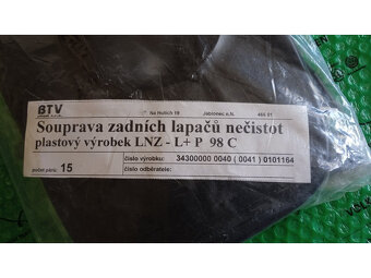 zadní lapače nečistot Škoda Felicia combi po FL 6U9821821A , - 7