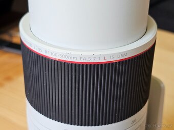 Objektiv Canon RF 100-500mm f/4.5-7.1L IS USM v záruce - 7