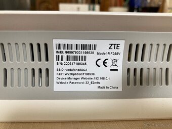 Modem ZTE MF225V wifi sim přenosný internet - 7