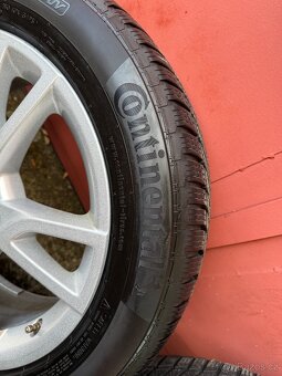 Alu kola AUDI Q3 , 5x112 r17 , zimní pneu 205/60 r17 - 7