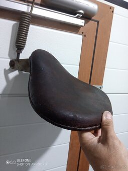 kožené sedlo Manet 90.TOP STAV - 7