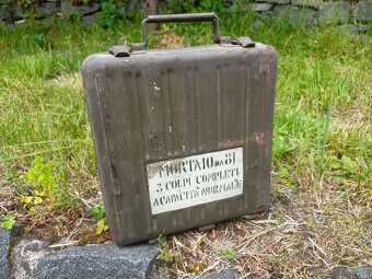 WW II italská bedna minomet - 7