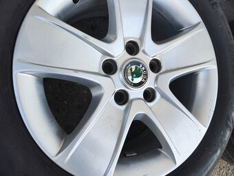 16"letní alu sada Crateris 5x112 origo Octavia 2 Golf 6 5 - 7