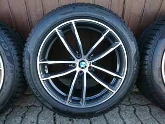 BMW 5 G30,31 M662 originální zimní alu kola 245/45/R18 5x112 - 7
