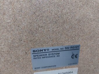 Hifi věž Sony HCD-RG100, 2 reproduktory, ovladač, 55 W - 7