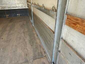 Valníková nástavba s bočnicemi a plachtou - 18 palet - 7