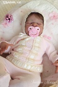 Dokonalé novorozené miminko - reborn panenka - 7