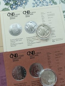 200kč ČNB BK provedení... Stříbrné pamětní mince - 7