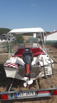 Motorový člun Mackay, závěsný motor YAMAHA 8HP - 7