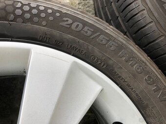 Alu kola Škoda Velorum 5x112 r16 na letních pneu - 7