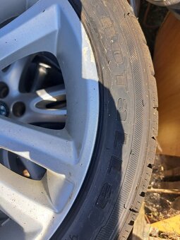 Alu kola Škoda VW, s pneu 205 45 R16, pěkné - 7