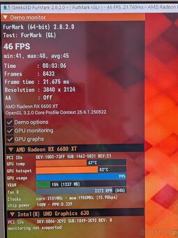 MSI RX 6600 XT Mech 8GB TOP stav - 7