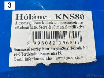 Věnuji sněhové řetězy, 3 různé typy - 7