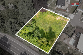 Prodej pozemku k bydlení, 991 m², Hrob, ul. Husova - 7