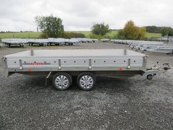 Bazarový brzděný přívěs TMD 2,7T B2 3,65x1,70/0,30 - 7