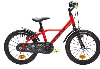 16" 4-6 let dětské kolo Racing BTWIN červené - 7