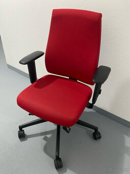 Profesionální Kancelářská židle (černé, červené) - 7