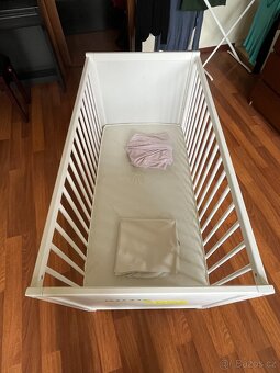 Dětská postýlka vč. kvalitní matrace - 7