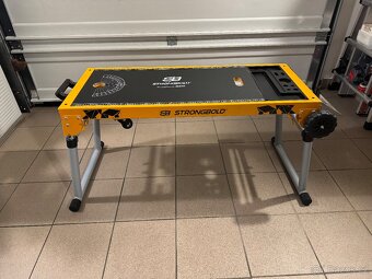 STRONGBOLD StrongBench B910 – multifunkční skládací stůl TOP - 7