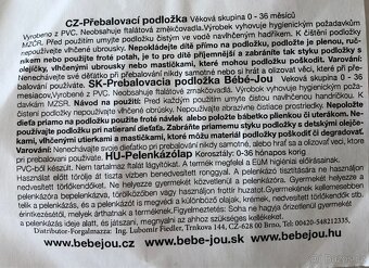 Přebalovací podložka bébé-jou - 7