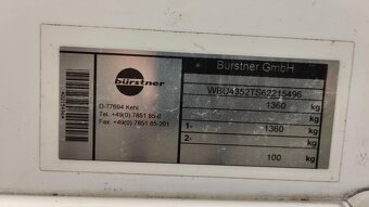 Burstner Belcanto r.v. 2006, 1360 kg - 7