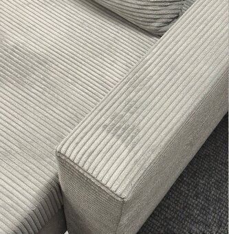 Nová rozkládací sedačka 240x146 Šedá - 7