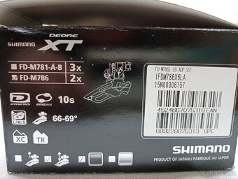 Přesmykač Shimano Deore XT - 7