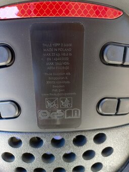 Thule Yepp 2 Maxi - Frame Mount - Black - 7