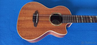 Predam vzacne 8 strunove ukulele LUNA UKE HTT8. - 7