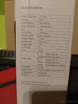 Projektor ZRZTM 1080P HD - 7